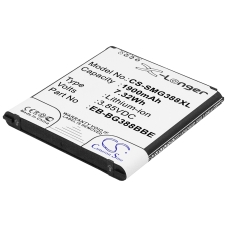 Compatible battery replacement for Samsung EB-BG388BBE,EB-BG388BBECWW,GH43-04433A