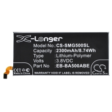 Compatible battery replacement for Samsung EB-BA500ABE,GH43-04337A