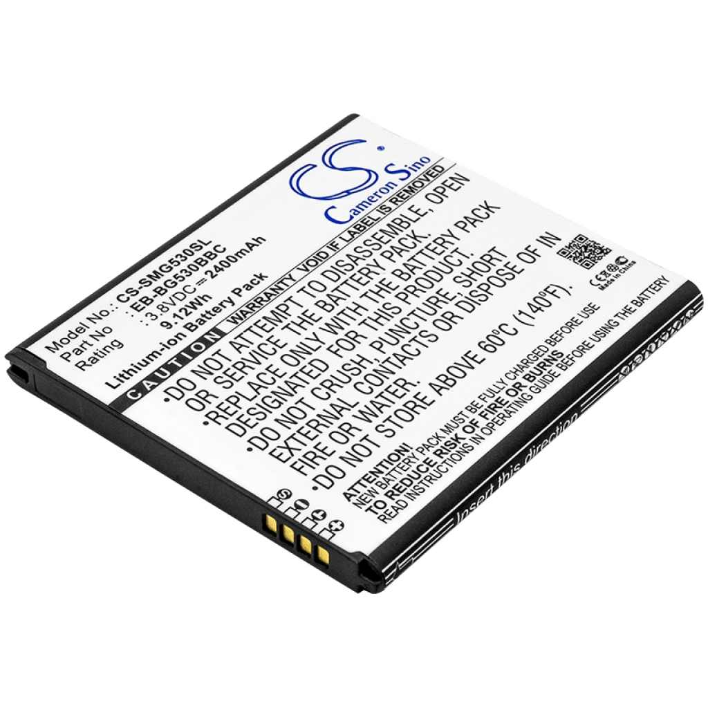 Compatible battery replacement for Samsung  EB-BG530BBE, EB-BG530CBU, EB-BG530BBC, EB-BG530CBE, BG530CBU...