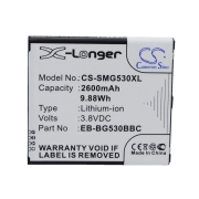 CS-SMG530XL<br />Batteries for   replaces battery GH43-04372A