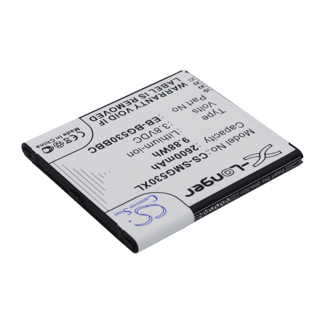 Compatible battery replacement for Samsung  EB-BG530CBB, EB-BG531BBE, EB-BG530BBU, EB-BG530CBZ, EB-BG530BBE...