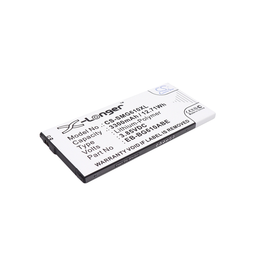 Compatible battery replacement for Samsung  EB-BG610ABE, EB-BG610ABA, GH82-17872A, EB-BG611ABE