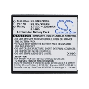 CS-SMG720SL<br />Batteries for   replaces battery EB-BG720CBK