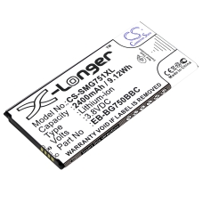 Compatible battery replacement for Samsung  EB-BG750BBE, EB-BG750BBC