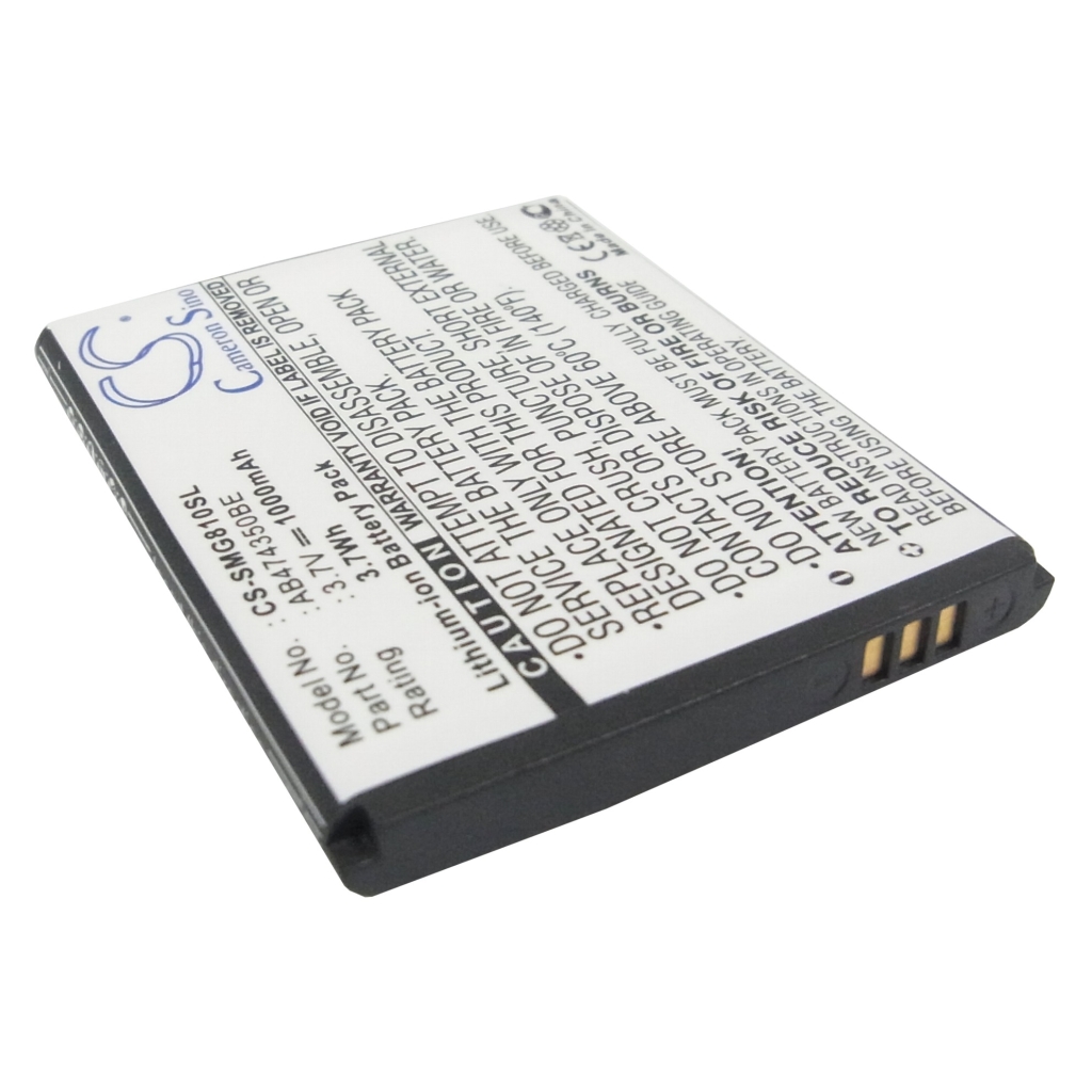 Compatible battery replacement for Samsung  AB474350BK, AB474350BA, AB474350DU, AB474350BEC, AB474350DE...