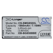 CS-SMG850XL<br />Batteries for   replaces battery EB-BG850BBE