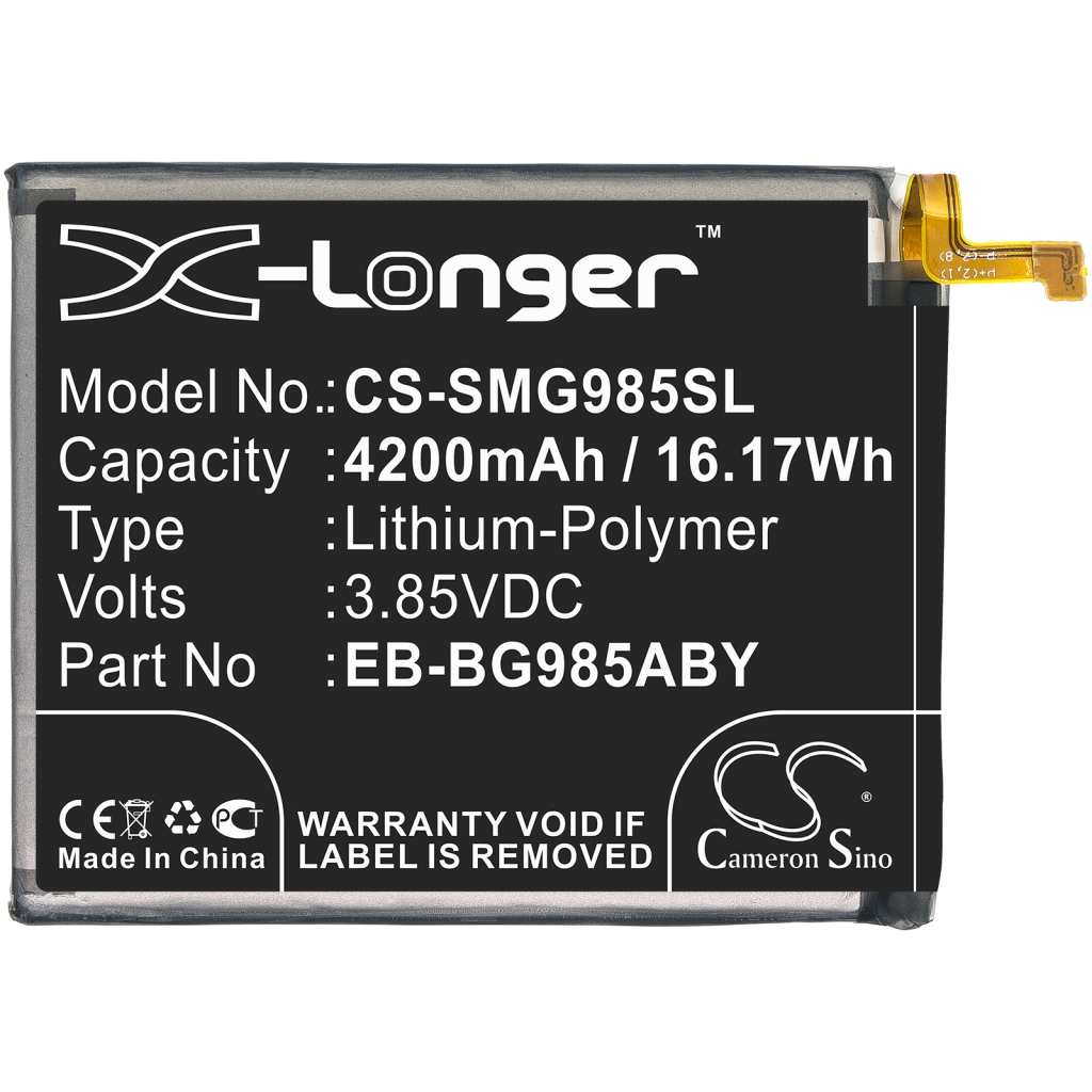 Compatible battery replacement for Samsung  EB-BG985ABY