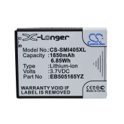 CS-SMI405XL<br />Batteries for   replaces battery EB505165YZBSTD