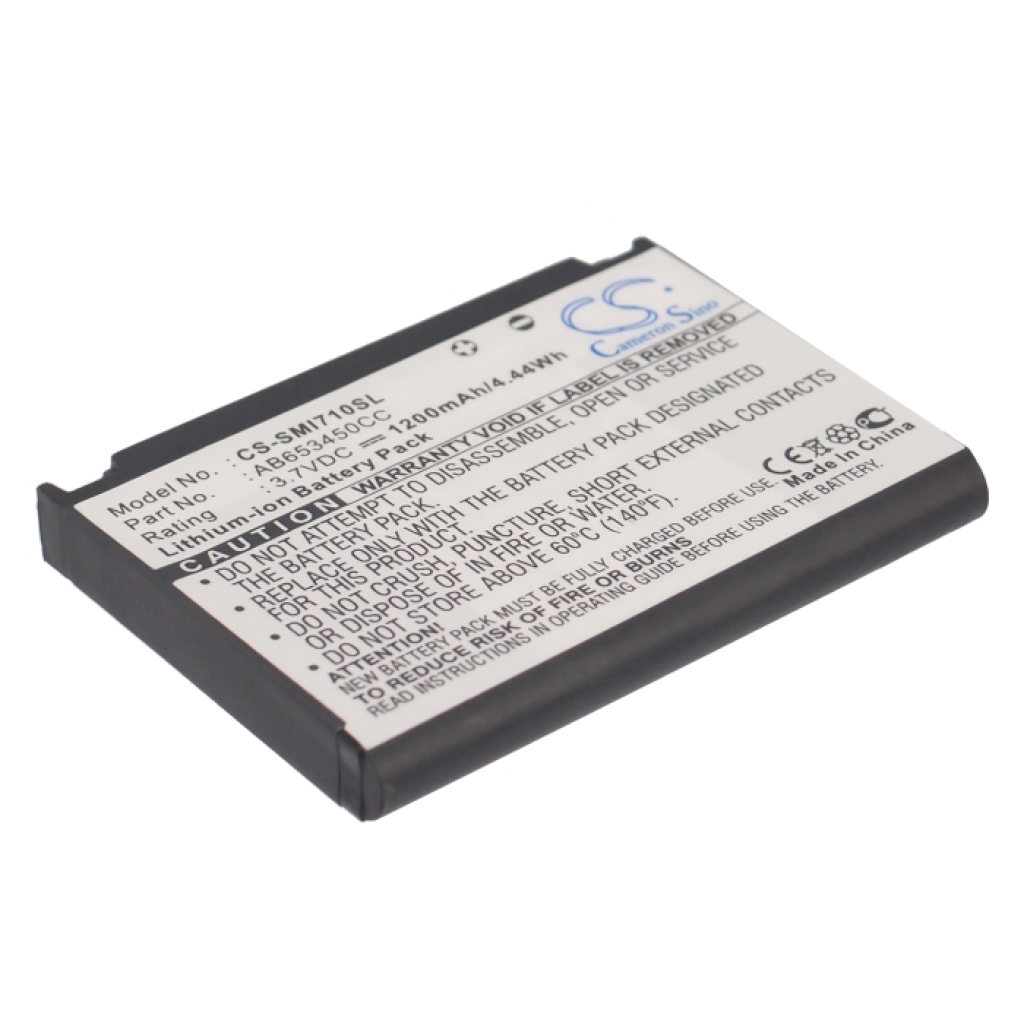 Mobile Phone Battery Samsung CS-SMI710SL