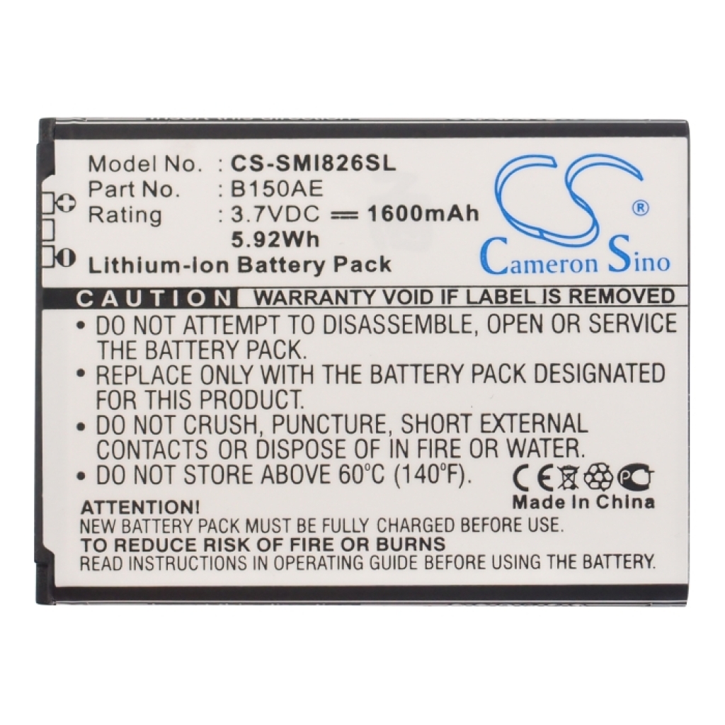 Mobile Phone Battery Samsung CS-SMI826SL