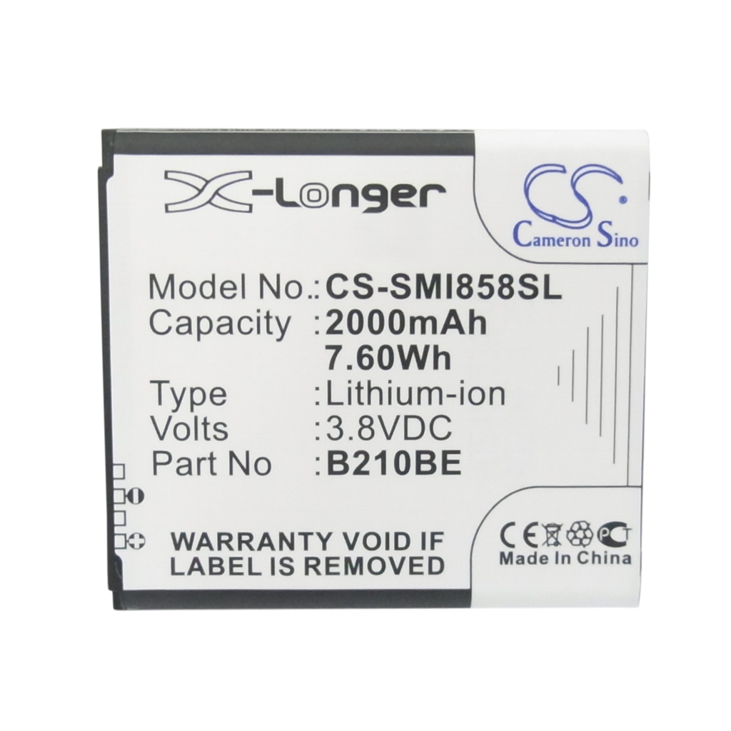 Mobile Phone Battery Samsung CS-SMI858SL