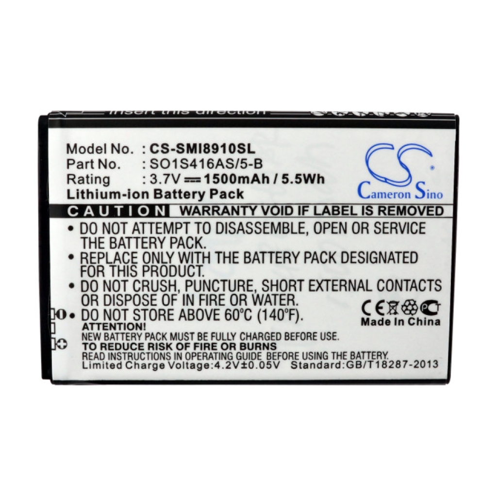 Compatible battery replacement for Samsung  B564465LU, SCBAS1, EB504465VA, EB504465VUBSTD, EB504465LABSTD...