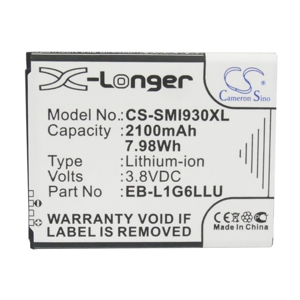 Compatible battery replacement for Telstra  EB-L1G6LLZ, EB-L1G6LLA, EB-L1G6LLUC, GH43-03699A, EB-L1G6LLU...