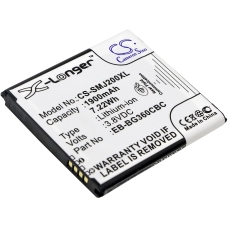 Compatible battery replacement for Samsung  EB-BG360BBE, EB-BG360CBZ, EB-BG360CBU, EB-BG360CBE, EB-BG360CBC