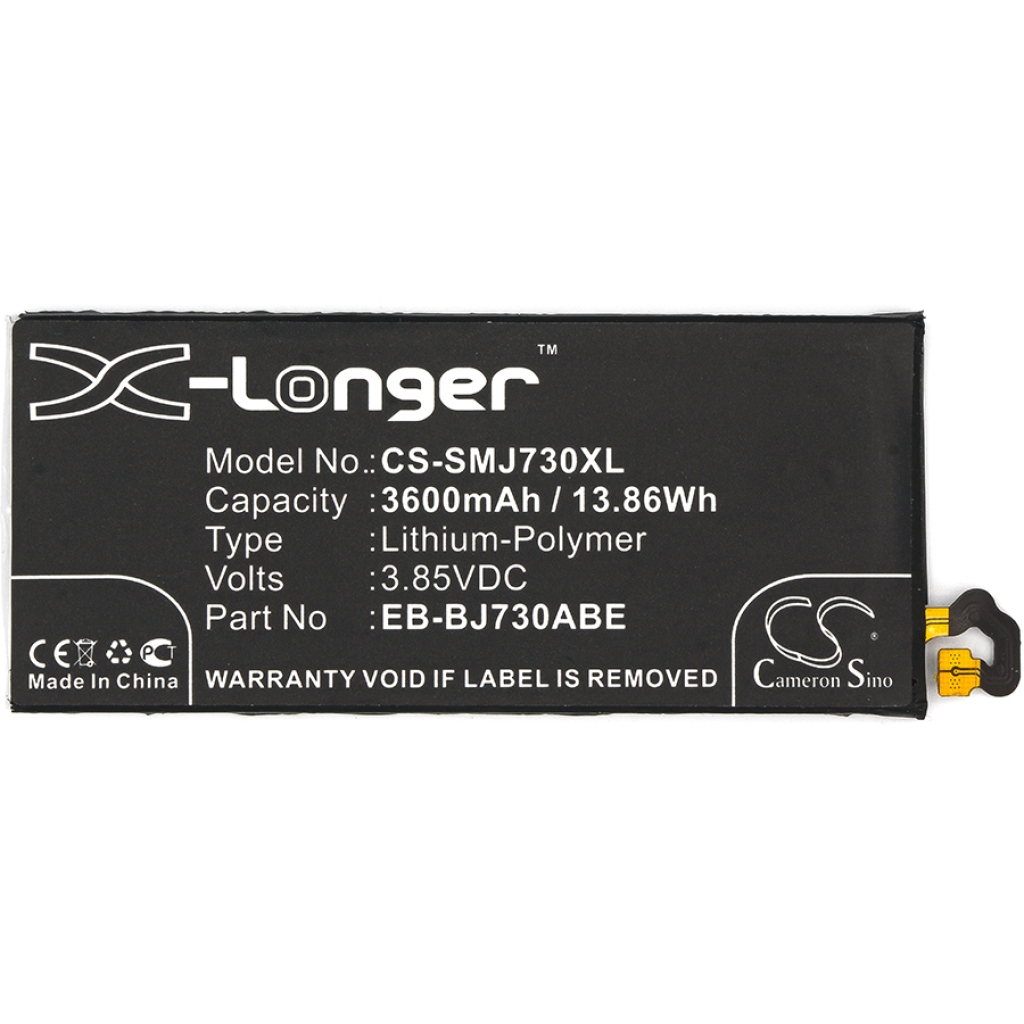 Compatible battery replacement for Samsung  EB-BJ730ABE