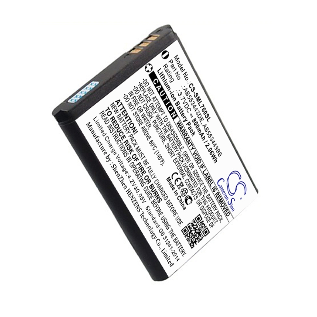 Battery Replaces AB553443BE