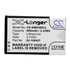 Compatible battery replacement for Snom  60020438, 02-109457, 00001595