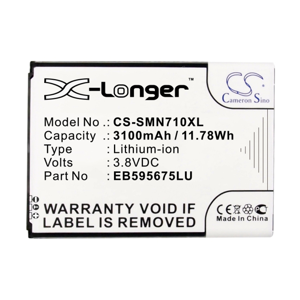 Compatible battery replacement for Samsung  Samsung, EB595675LU, EB-L1J9LVD