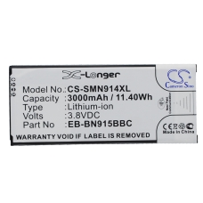 Compatible battery replacement for Samsung EB-BN915BBC,EB-BN915BBE,EB-BN915BBK