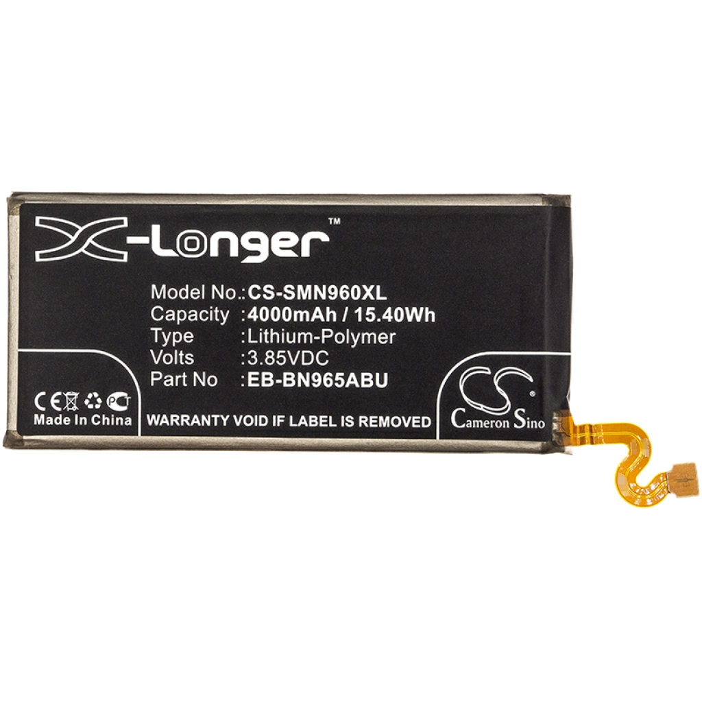 Compatible battery replacement for Samsung  EB-BN965ABU, EB-BN965ABE