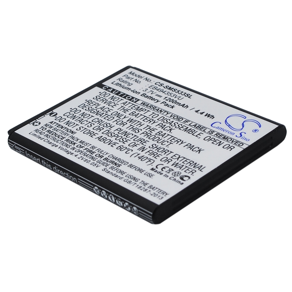 Compatible battery replacement for Samsung  EB494353VU, EB494353VA