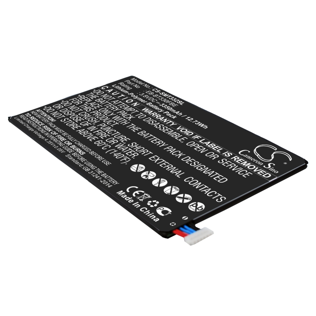 Compatible battery replacement for Samsung  GH43-04112A;GH43-04112B, EB-BT330FBE