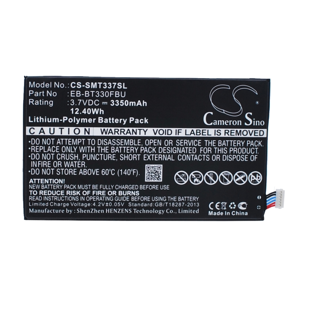 Tablet Battery Samsung CS-SMT337SL