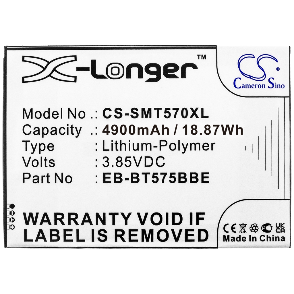 Battery Replaces EB-BT575BBE