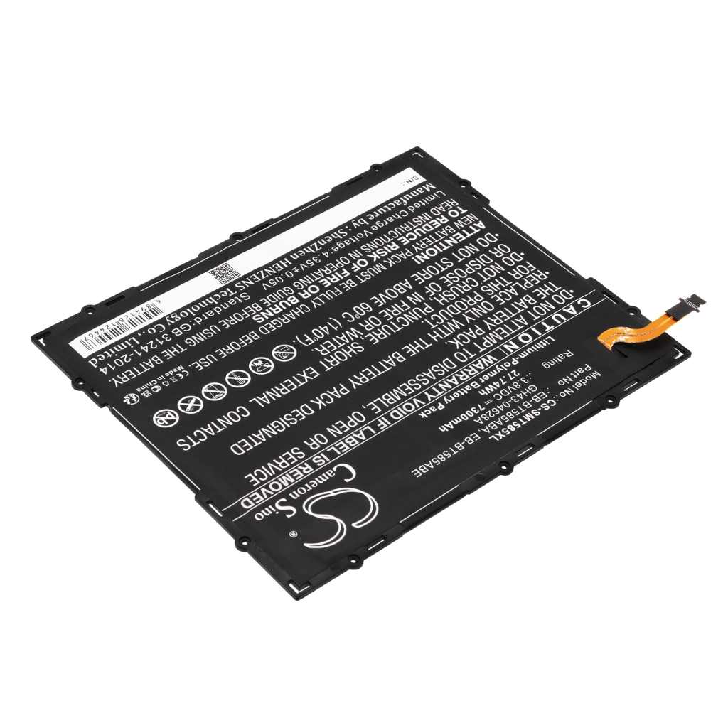 Compatible battery replacement for Samsung  GH43-04628A, EB-BT585ABE, EB-BT585ABA