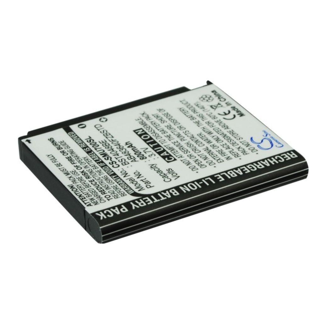 Compatible battery replacement for Samsung  AB483640CU, AB603443CUCSTD, AB603443CE