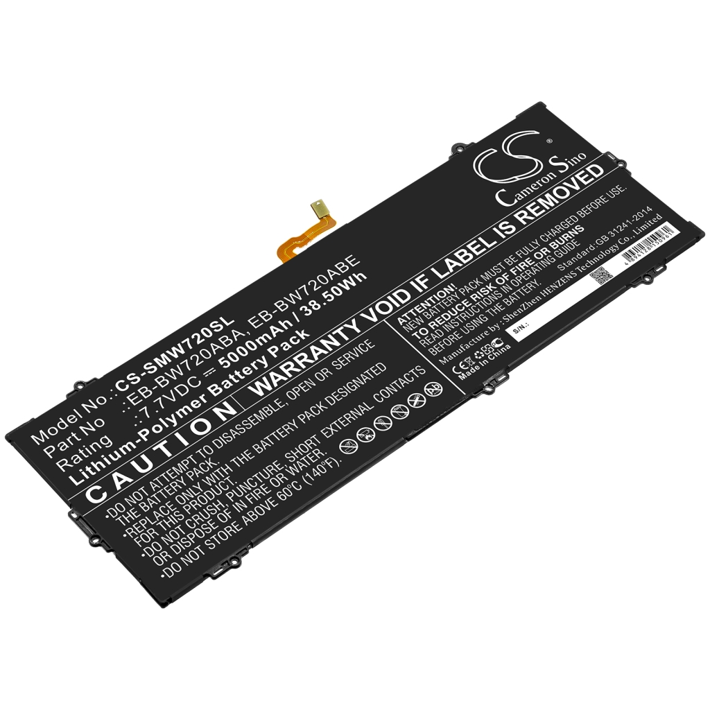 Tablet Battery Samsung CS-SMW720SL