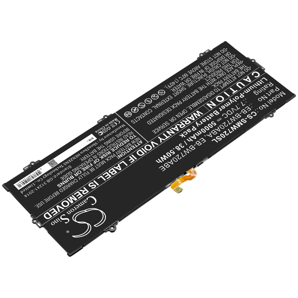 Compatible battery replacement for Samsung  EB-BW720ABE, EB-BW720ABA, AA-PBMN2HO, AA-PBMN2H0, GH43-04693A