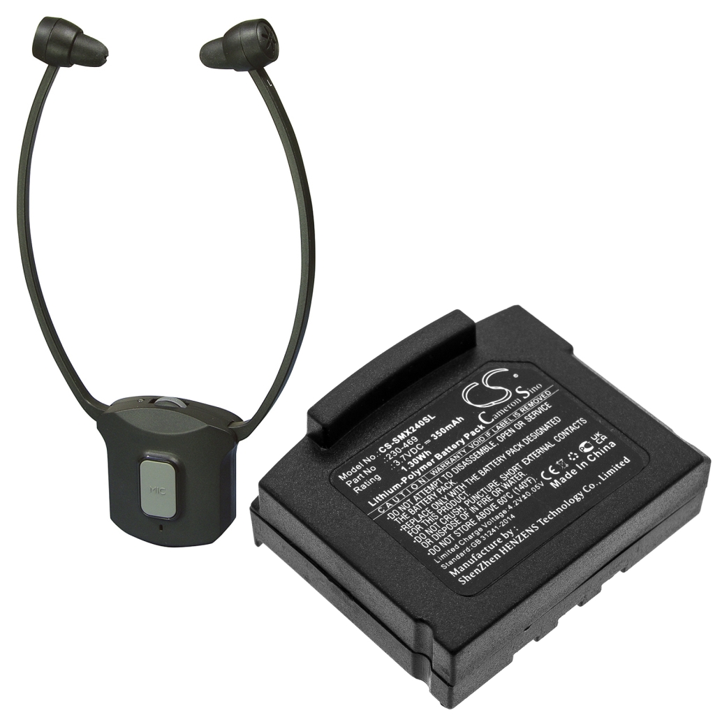 Wireless Headset Battery Sonumaxx CS-SMX240SL