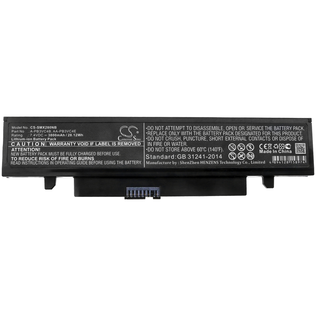 Compatible battery replacement for Samsung  AA-PB3VC4E, AA-PB3VC4B