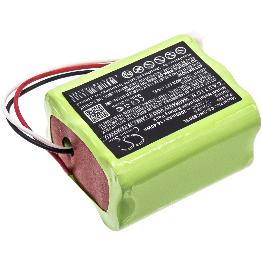 Compatible battery replacement for Sencore  17A49 A