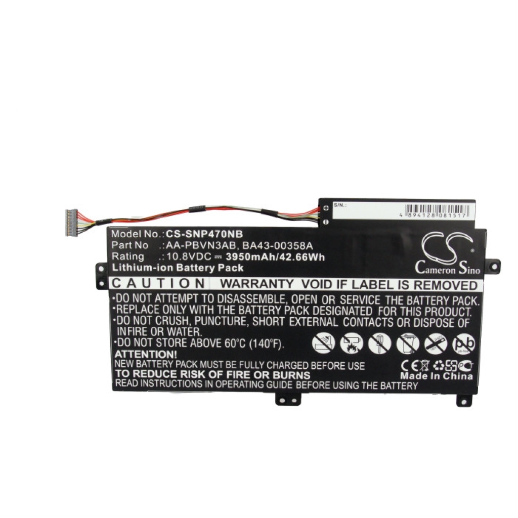 Notebook battery Samsung CS-SNP470NB