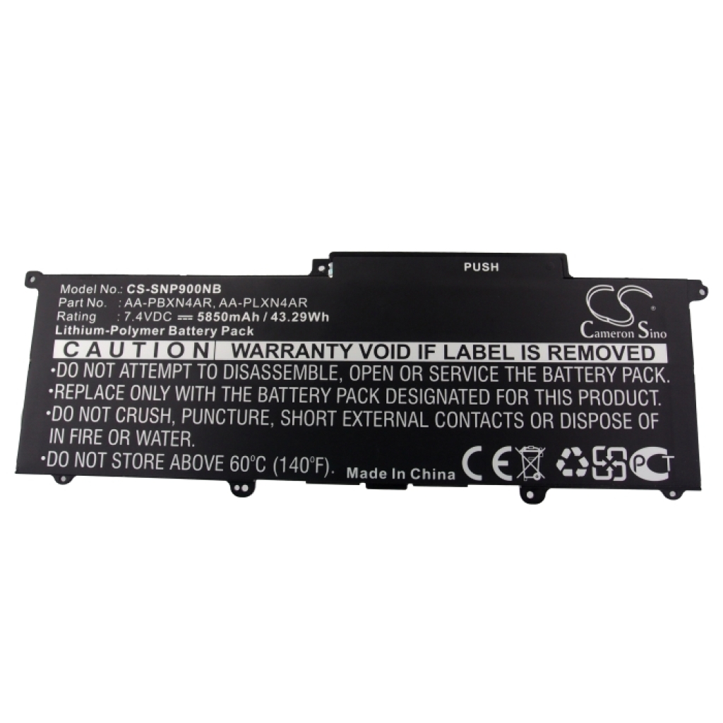 Compatible battery replacement for Samsung  AA-PLXN4AR, AA-PBXN4AR