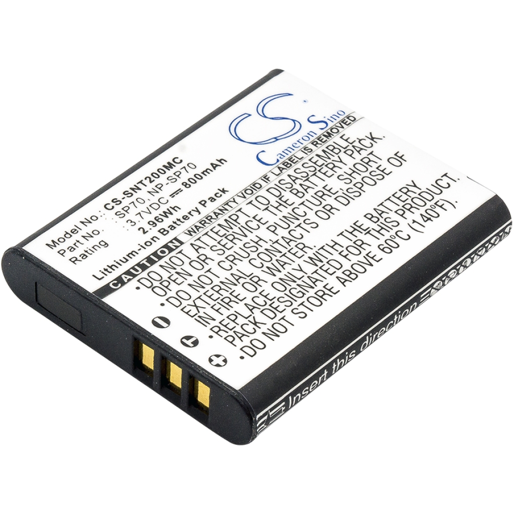 Compatible battery replacement for Sony  SP70B, SP70A, SP70, NP-SP70, 4-261-368-01