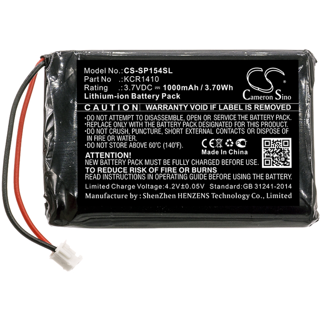 Game, PSP, NDS Battery Sony CS-SP154SL