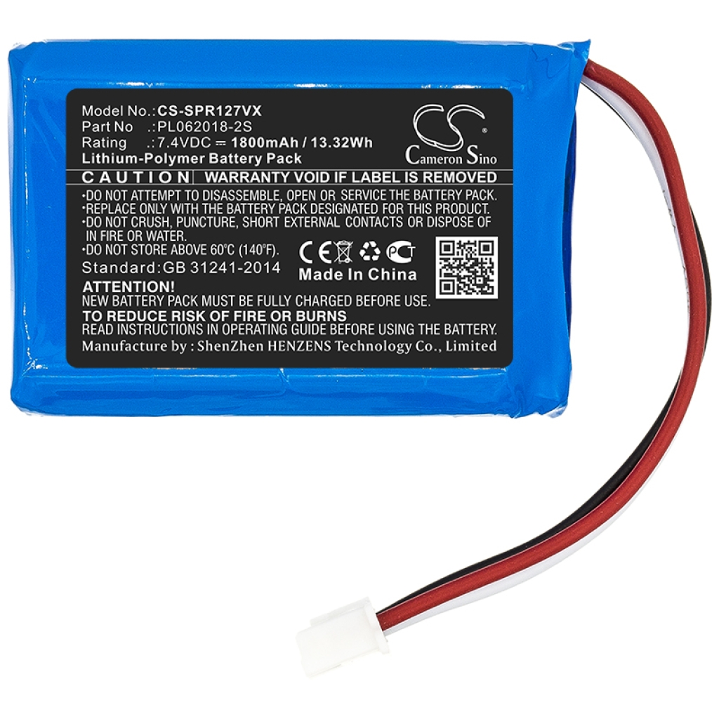 Compatible battery replacement for Sichler  PL062018-2S