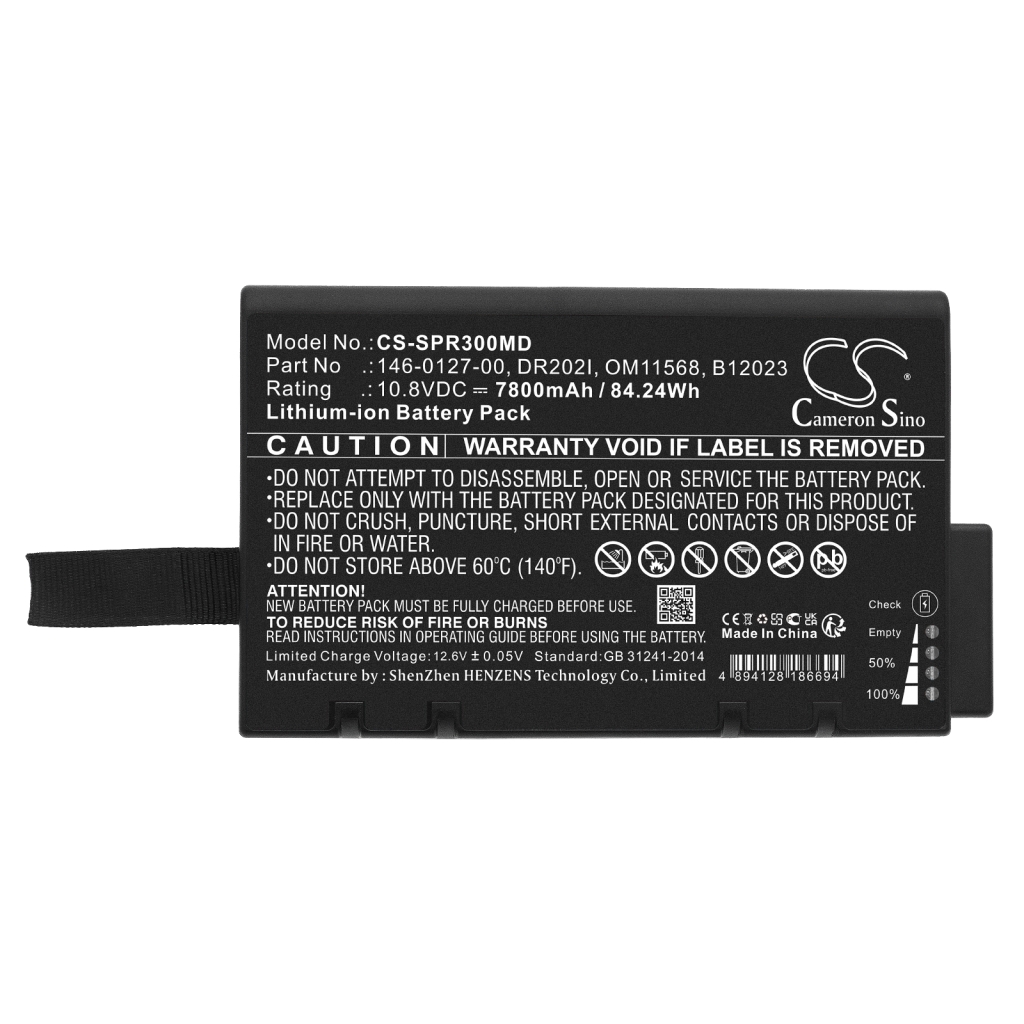 Medical Battery Spacelabs CS-SPR300MD