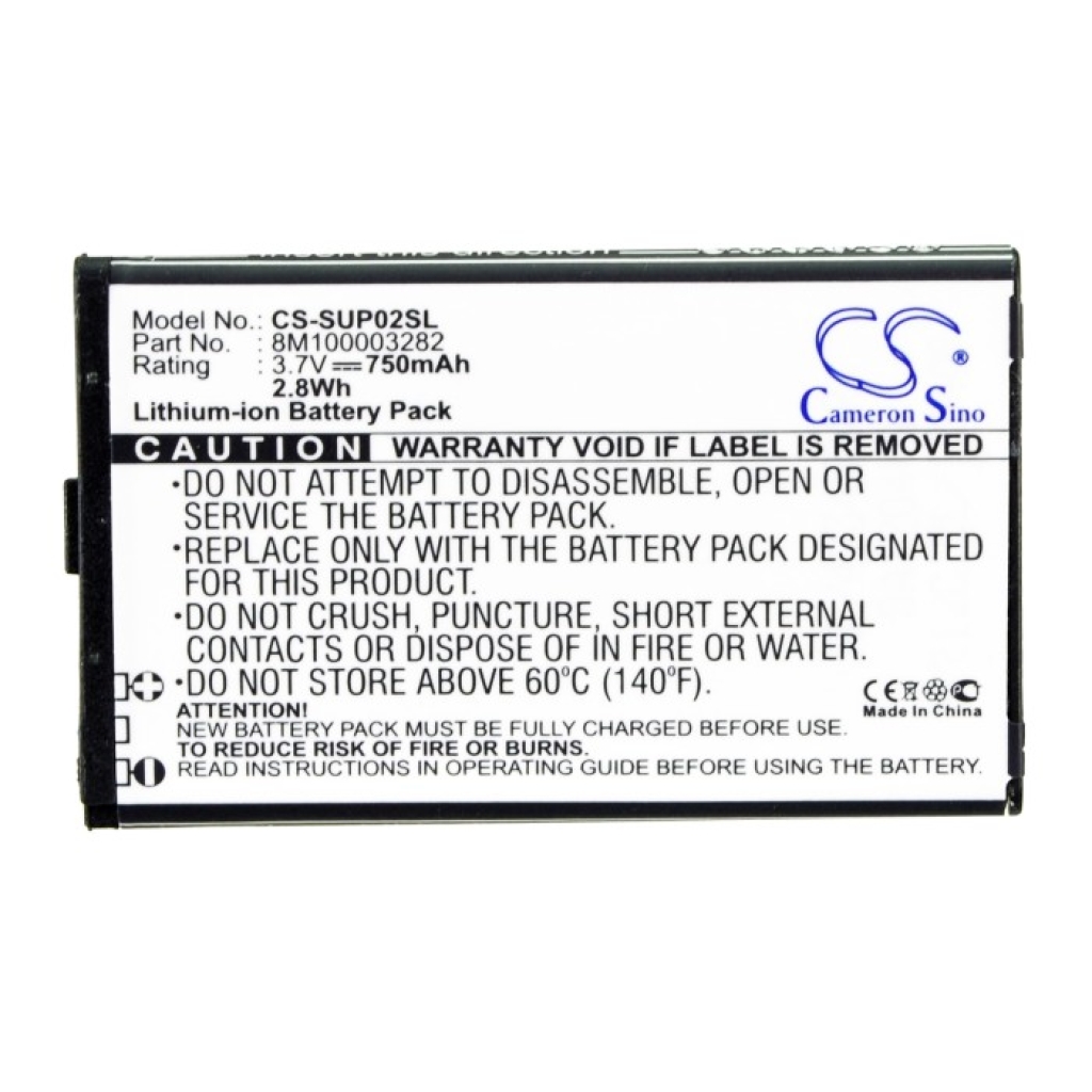 Compatible battery replacement for Callaway  PA-CY001, 8M100003282, 3E309009565