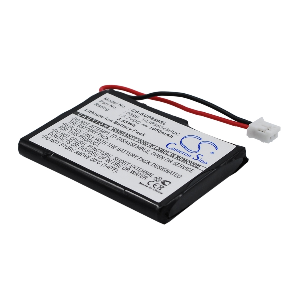 Compatible battery replacement for Microtracker  1/LIP553450UC, 039B