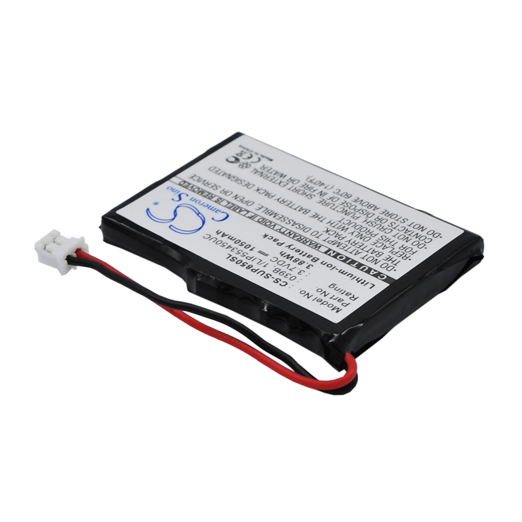 Compatible battery replacement for Microtracker  1/LIP553450UC, 039B