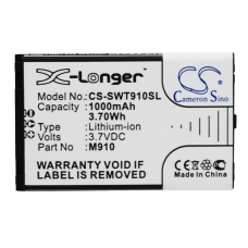 Compatible battery replacement for Switel M910