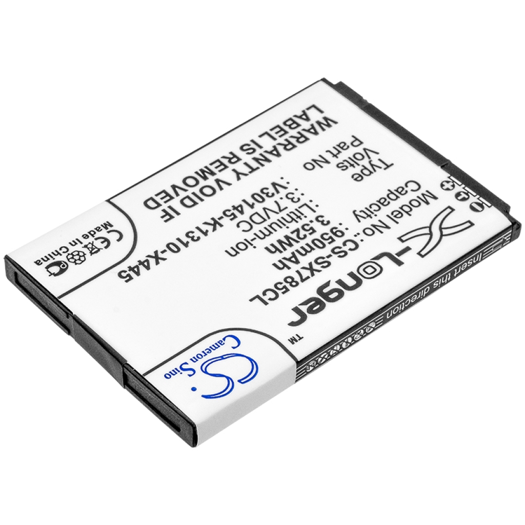 Compatible battery replacement for Siemens  S30852-D2152-X1, 4250366817255, V30145-K1310K-X444, V30145-K1310-X445, V30145-K1310-X444