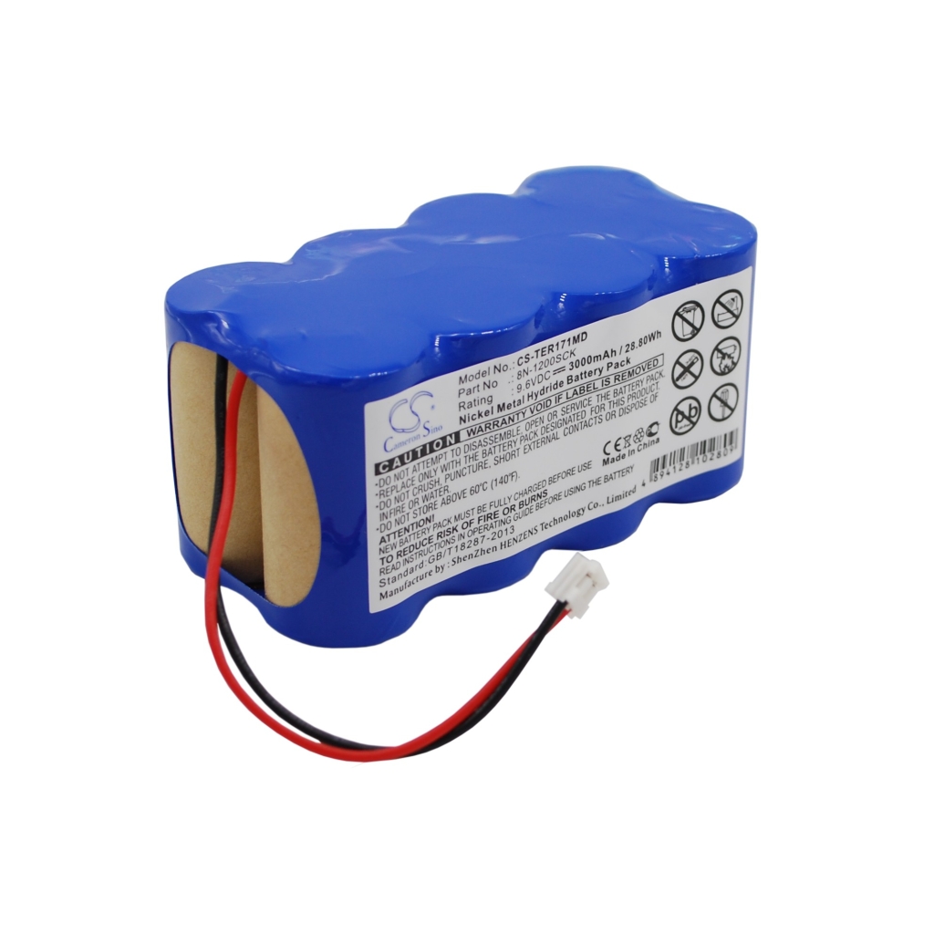 Compatible battery replacement for Terumo  8N-1200SCK