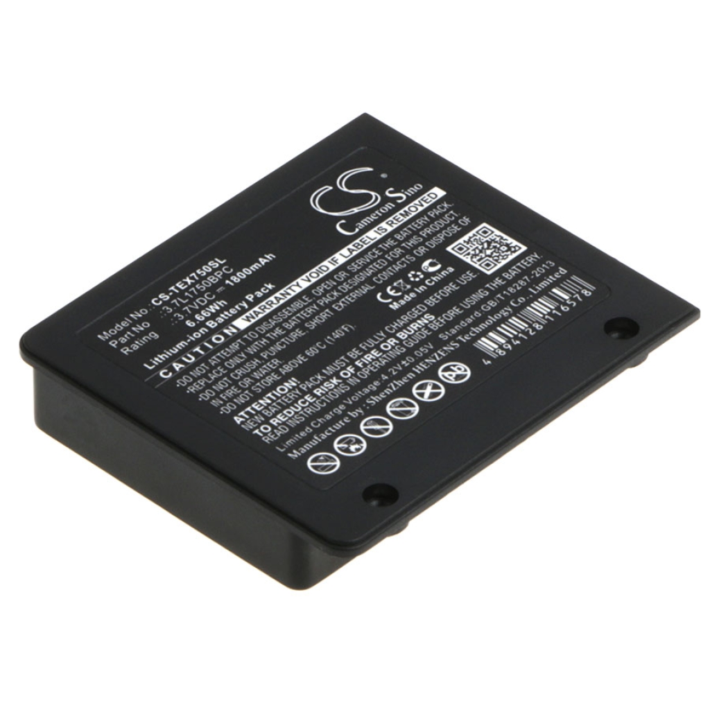 Compatible battery replacement for Texas Instruments  3.7L1750BPC