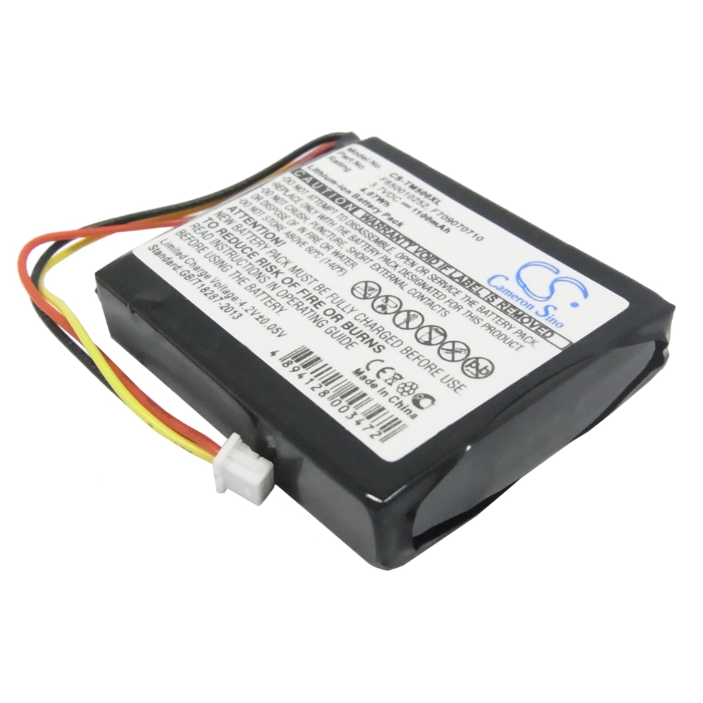 Compatible battery replacement for TomTom  F709070710, F650010252