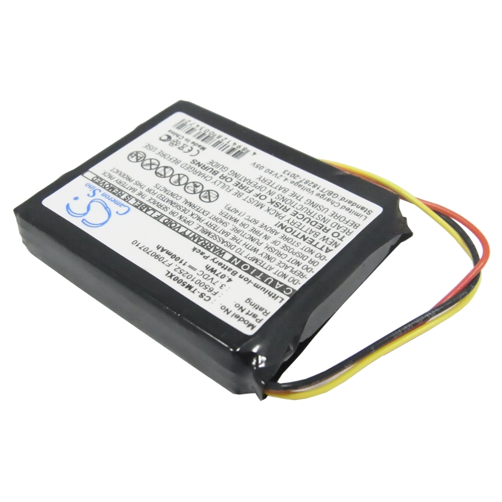 Compatible battery replacement for TomTom  F650010252, F709070710